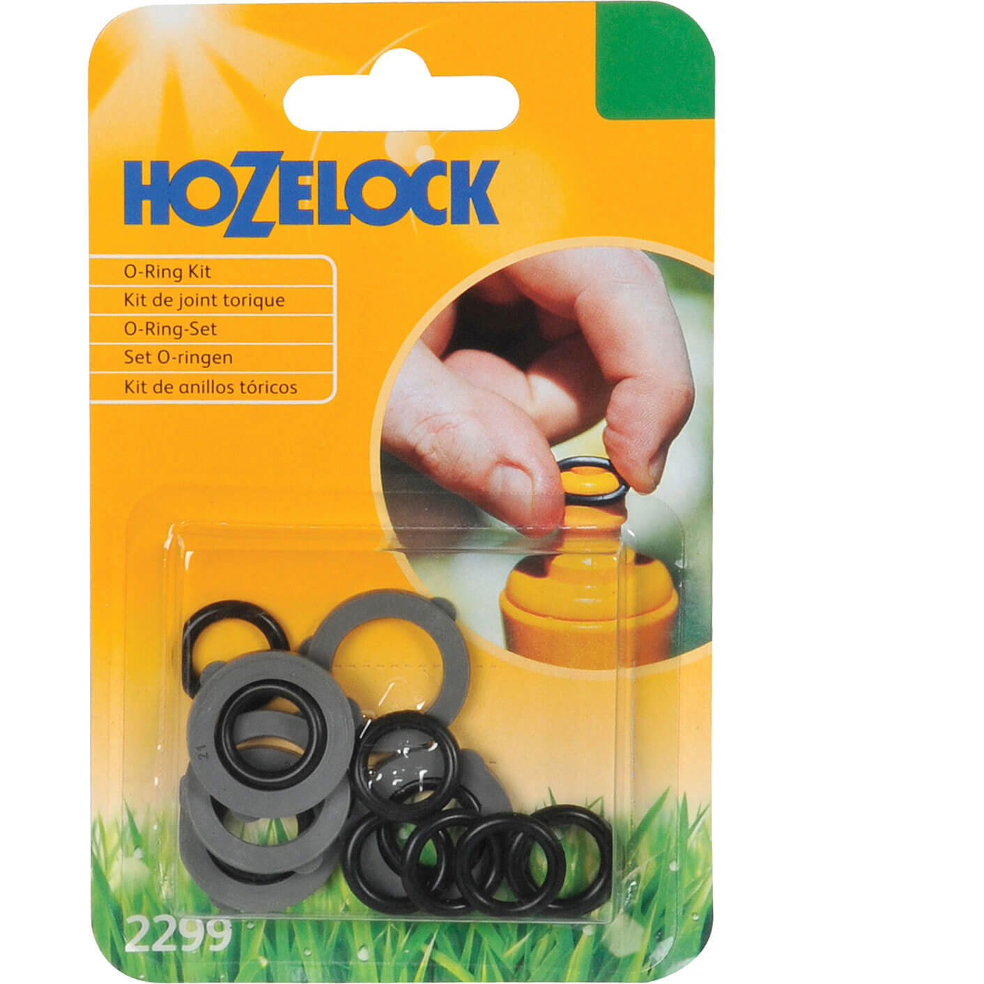Image of Hozelock Hose Connector Washers and O Ring Spares Kit