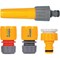 Hozelock Nozzle and Threaded Tap Hose Pipe Connector Starter Set