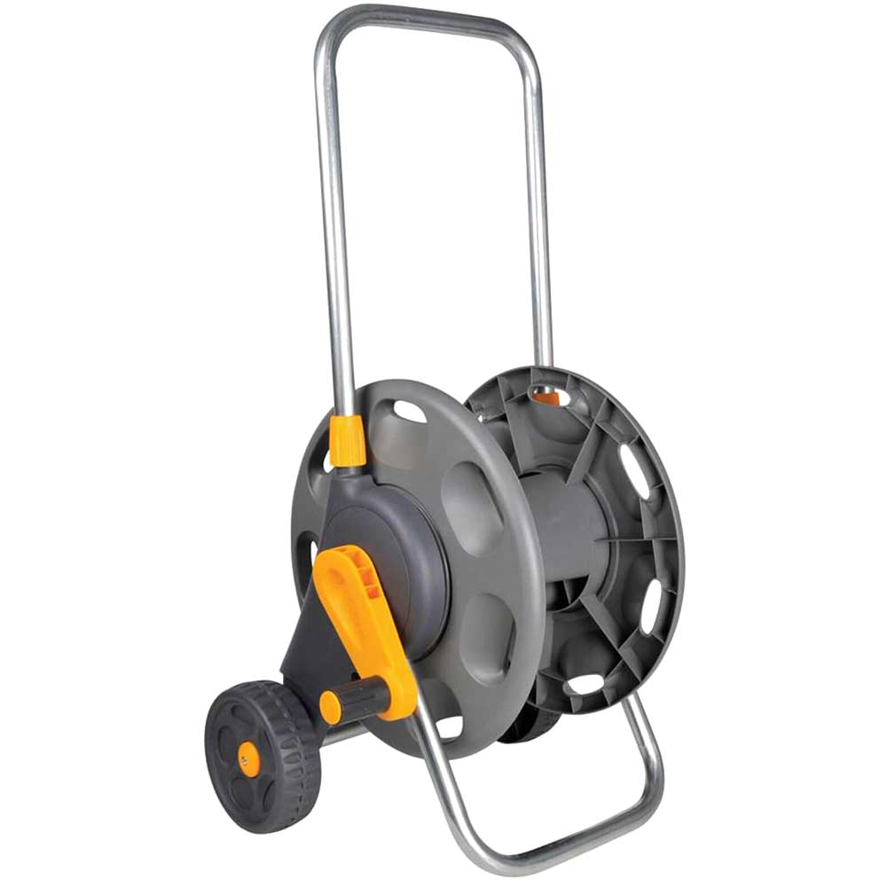 Empty clearance hose reel