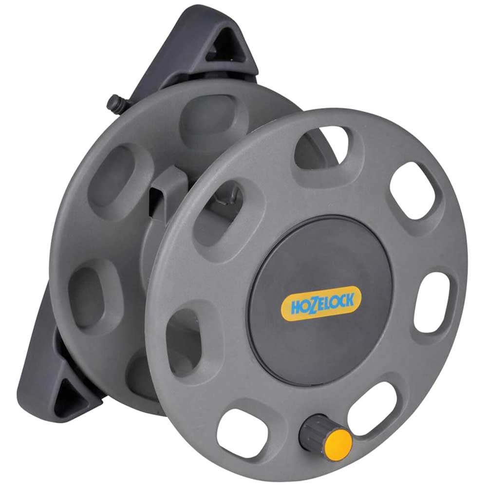 Hozelock Empty Compact Wall Mounted Hose Reel 30m