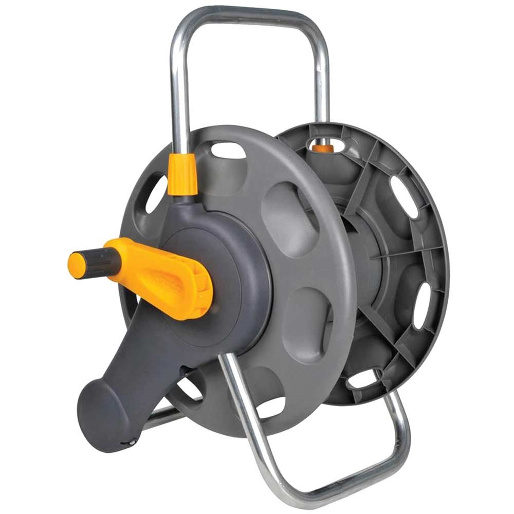 Hozelock Empty Floor and Wall Mounted Hose Reel