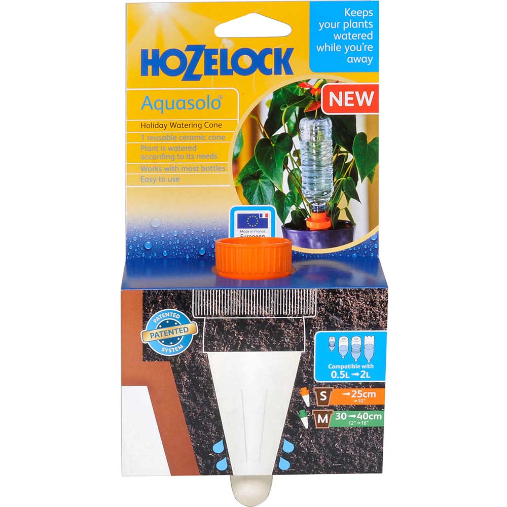 Image of Hozelock Aquasolo Water Bottle Cones Orange Pack of 1