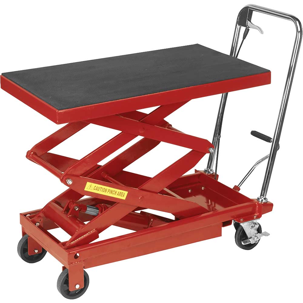 Sealey HPT400H High Lift Hydraulic Platform Truck 400Kg