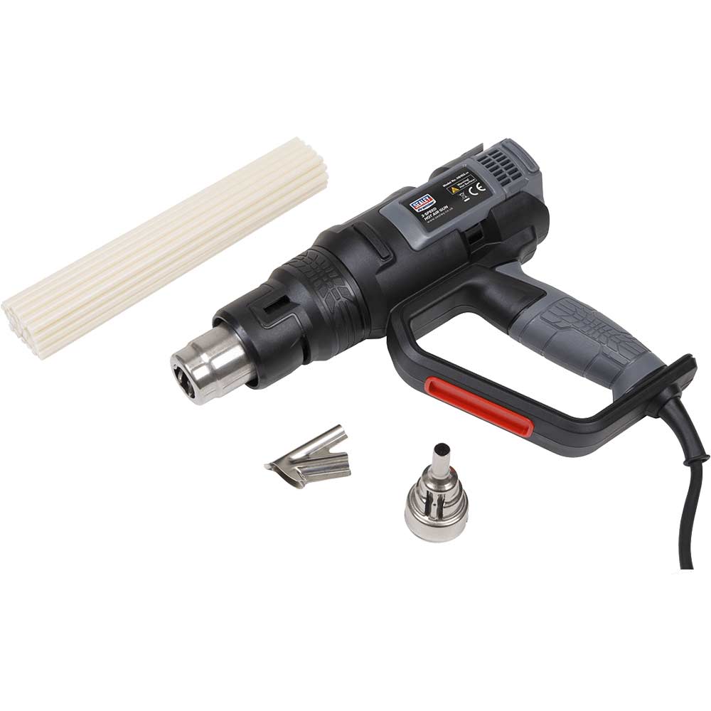 Sealey HS102K Hot Air Heat Gun Plastic Welding Set 240v