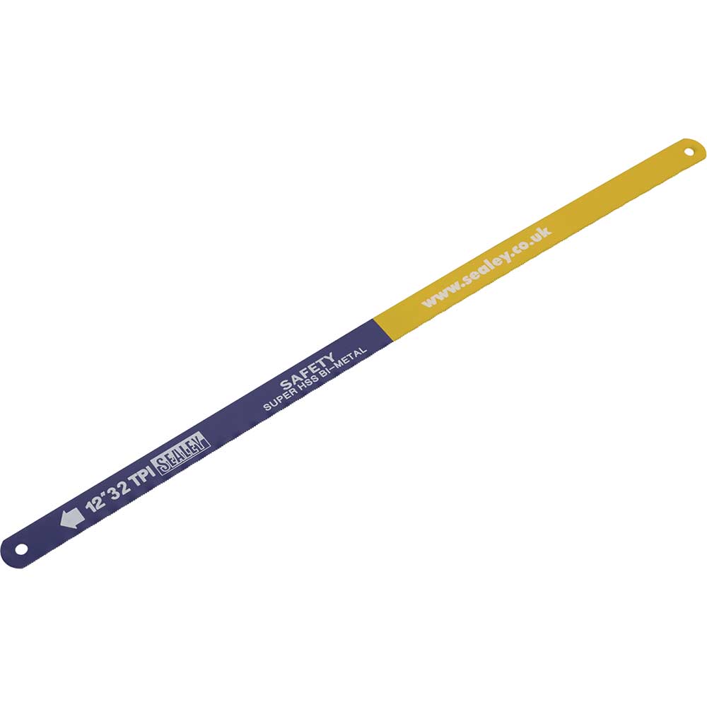 Sealey HSS Bi Metal Hacksaw Blade 12" / 300mm 32tpi Pack of 2