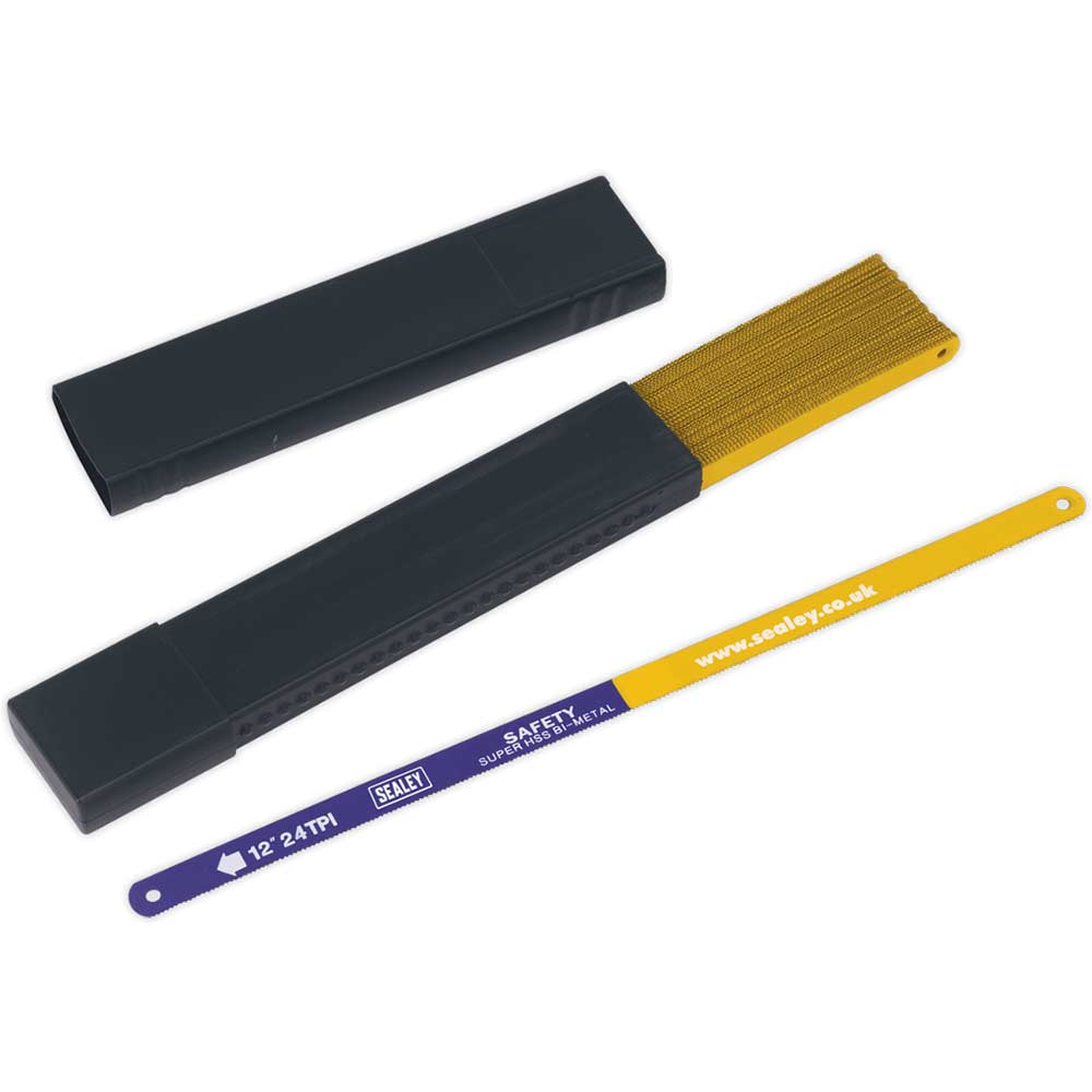 Sealey HSS Bi Metal Hacksaw Blade 12" / 300mm 24tpi Pack of 50