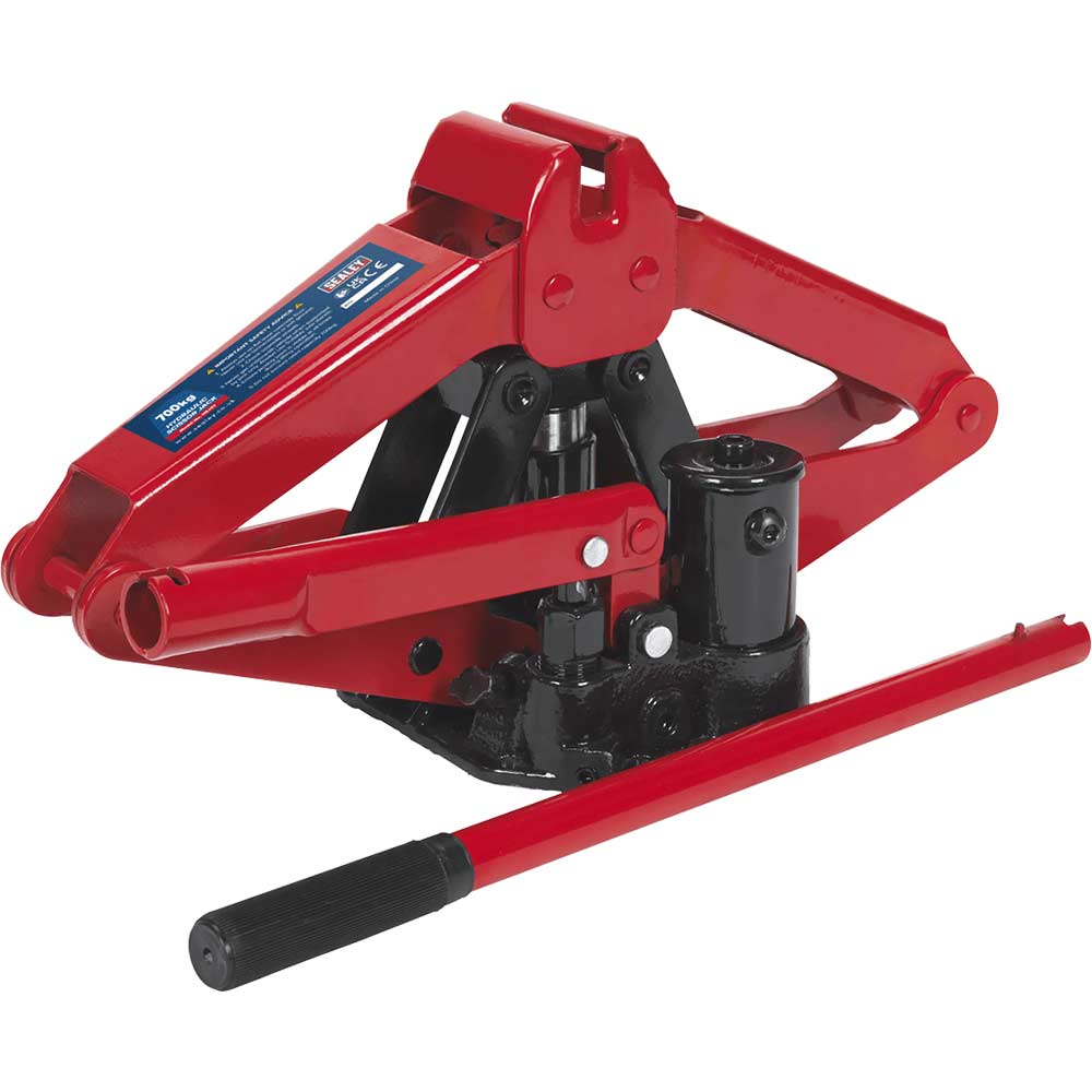 Sealey HSJ07 Hydraulic Scissor Jack 700Kg