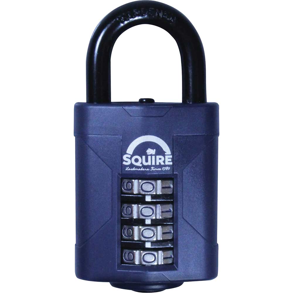 Image of Henry Squire Push Button Combination Padlock 50mm Standard