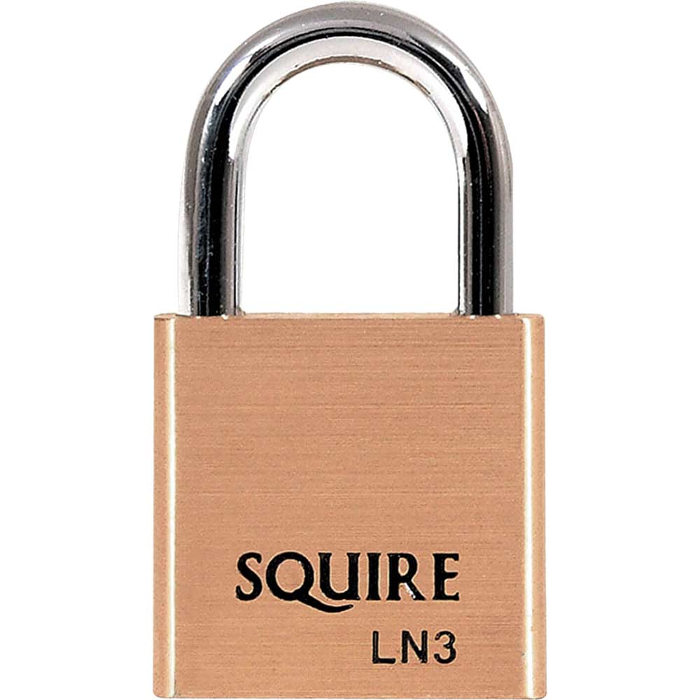 Squire Lion Series Brass Padlock 30mm Standard