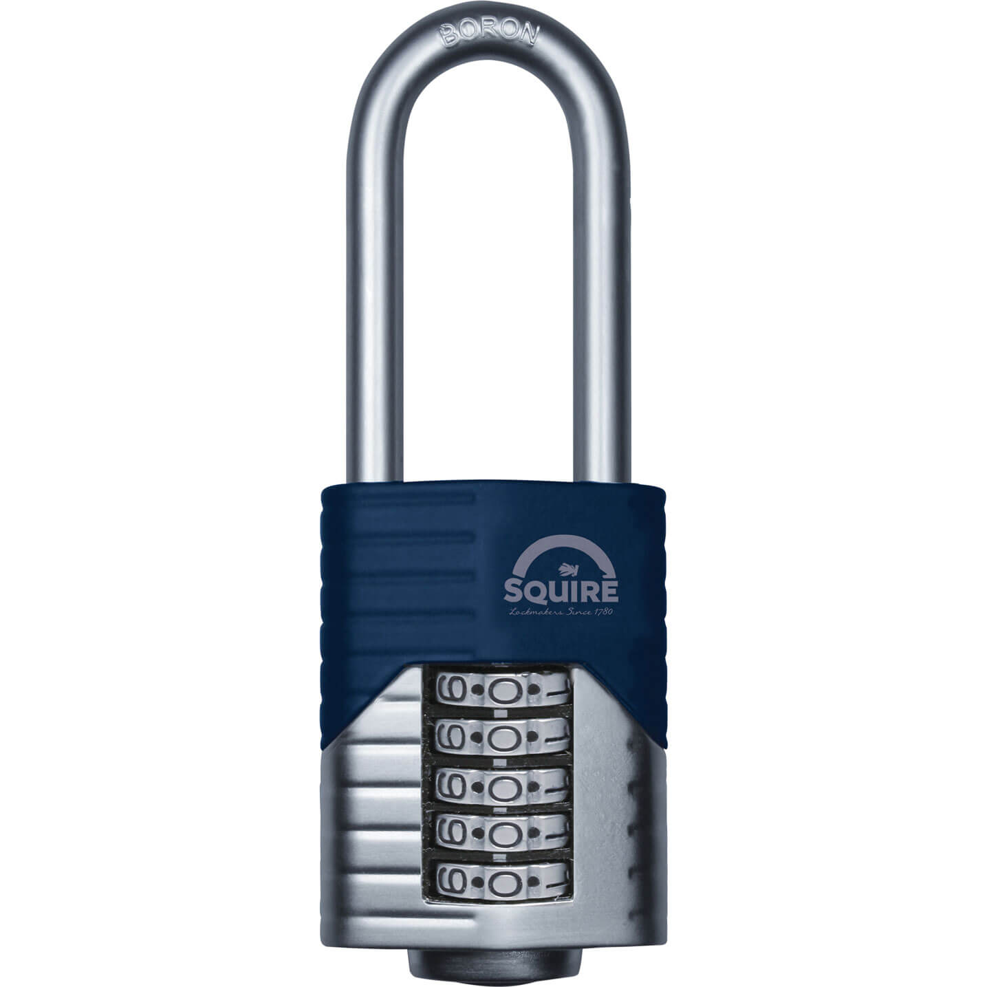 Image of Henry Squire Vulcan Boron Shackle Combination Padlock 60mm Long
