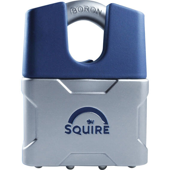 Image of Henry Squire Vulcan Boron Shackle Padlock 45mm Closed