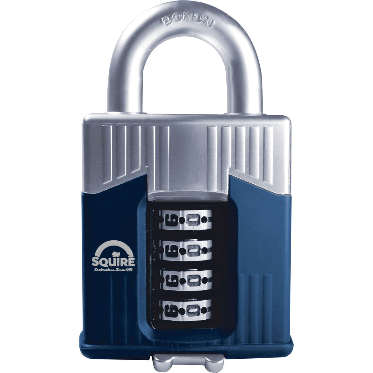 Image of Henry Squire Warrior High-Security Shackle Combination Padlock 55mm Standard