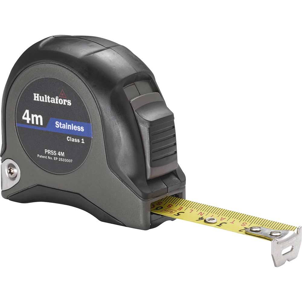 Hultafors PRSS Stainless Steel Tape Measure Metric 4m 19mm