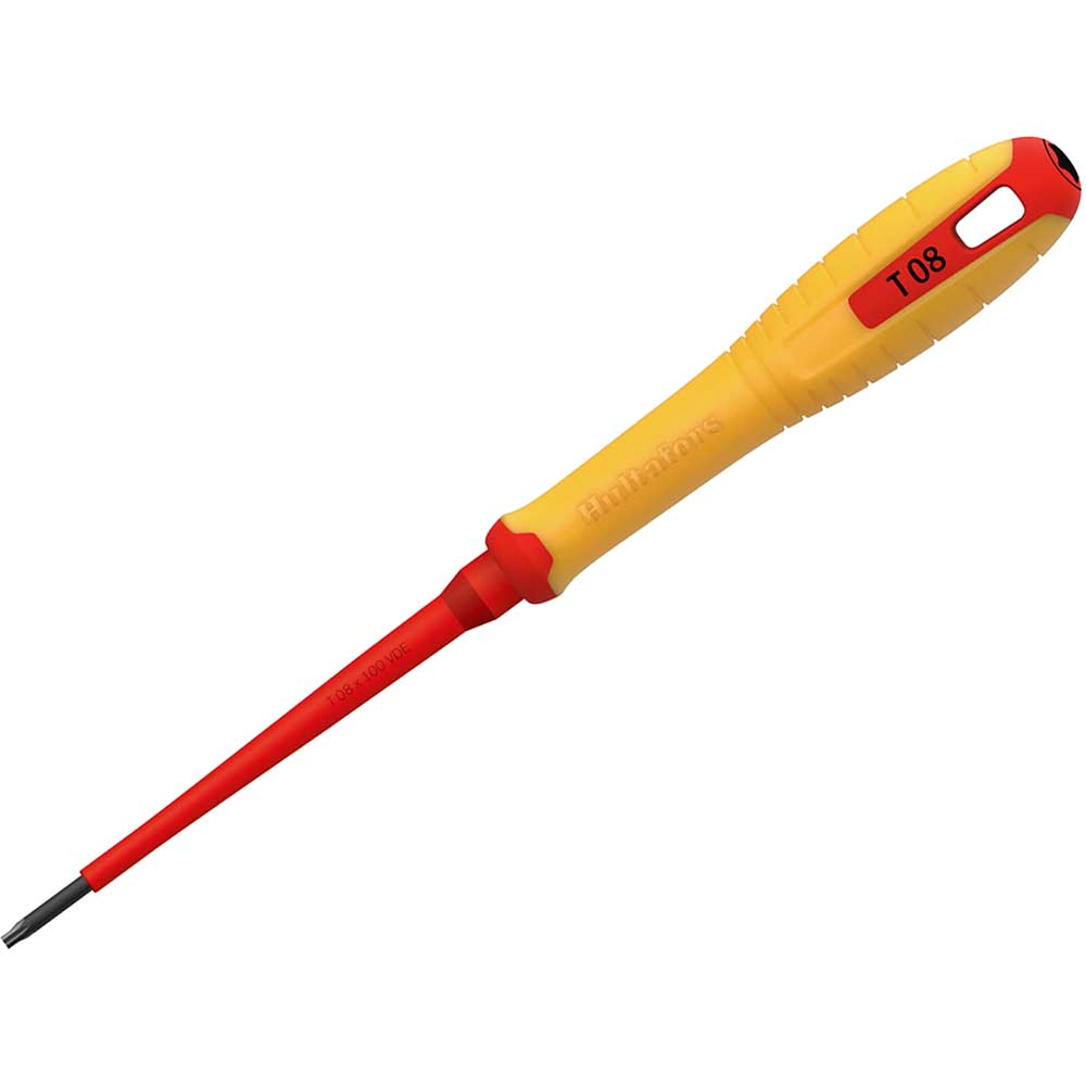 Hultafors VDE Insulated Torx Screwdriver T8 100mm