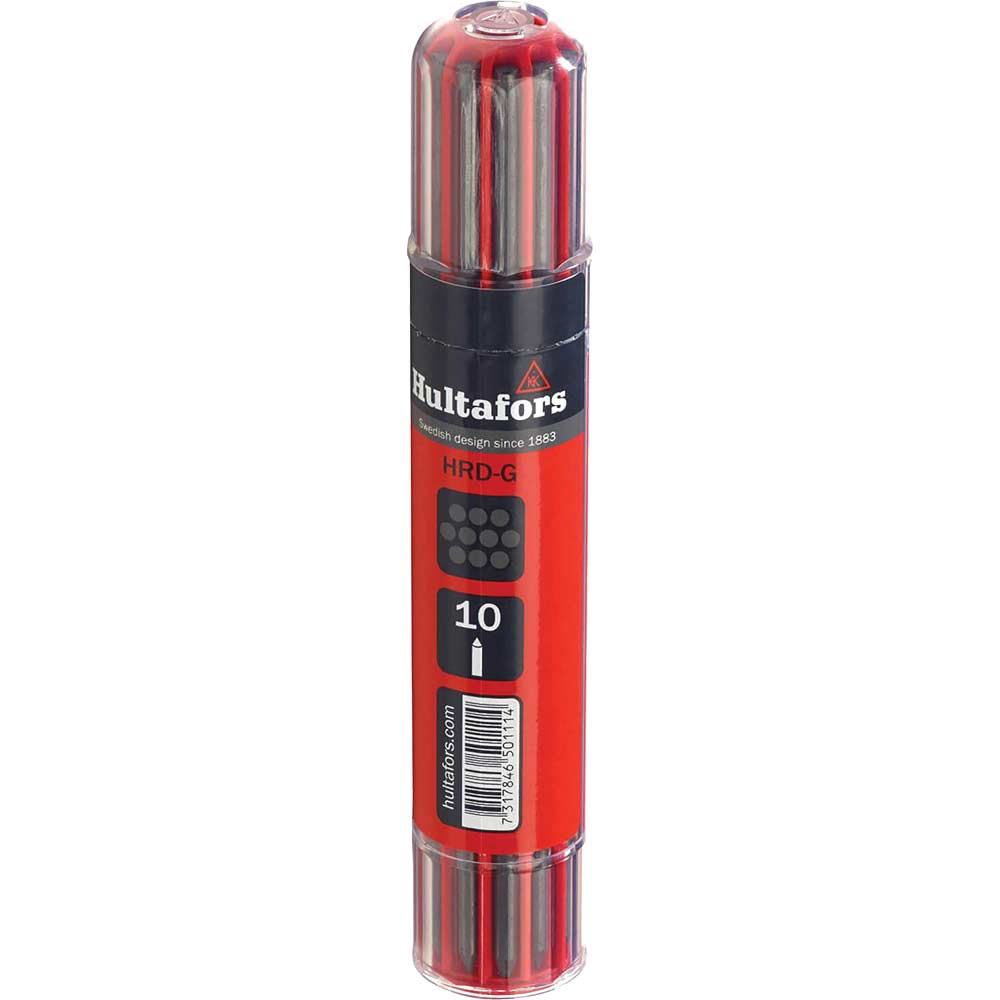 Hultafors HDM Dry Marker Refills Graphite Pack of 10