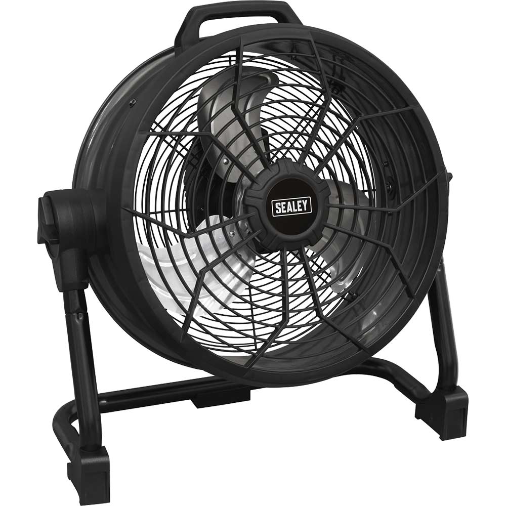 Sealey HVD16C 20v Cordless High Velocity Drum Fan No Batteries No Battery Charger No Case in UK Specification