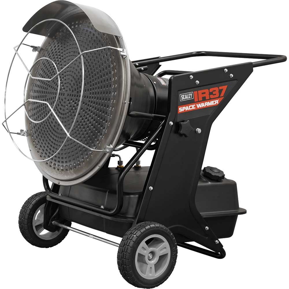 Sealey IR37 Infrared Paraffin and Diesel Space Heater in UK Specification
