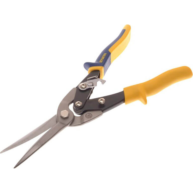 Image of Irwin Extra Cut Utility Snips Straight Cut 250mm