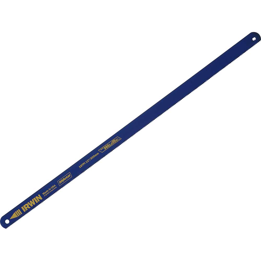 Irwin Bi Metal Hacksaw Blades 12" / 300mm 18tpi Pack of 100