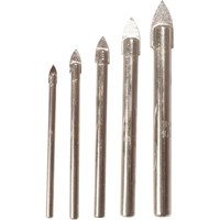 Irwin 5 Piece Glass and Tile Drill Bit Set
