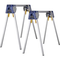 Irwin 2 Piece Metal Sawhorses Set Price Comparisons | Compare The Build