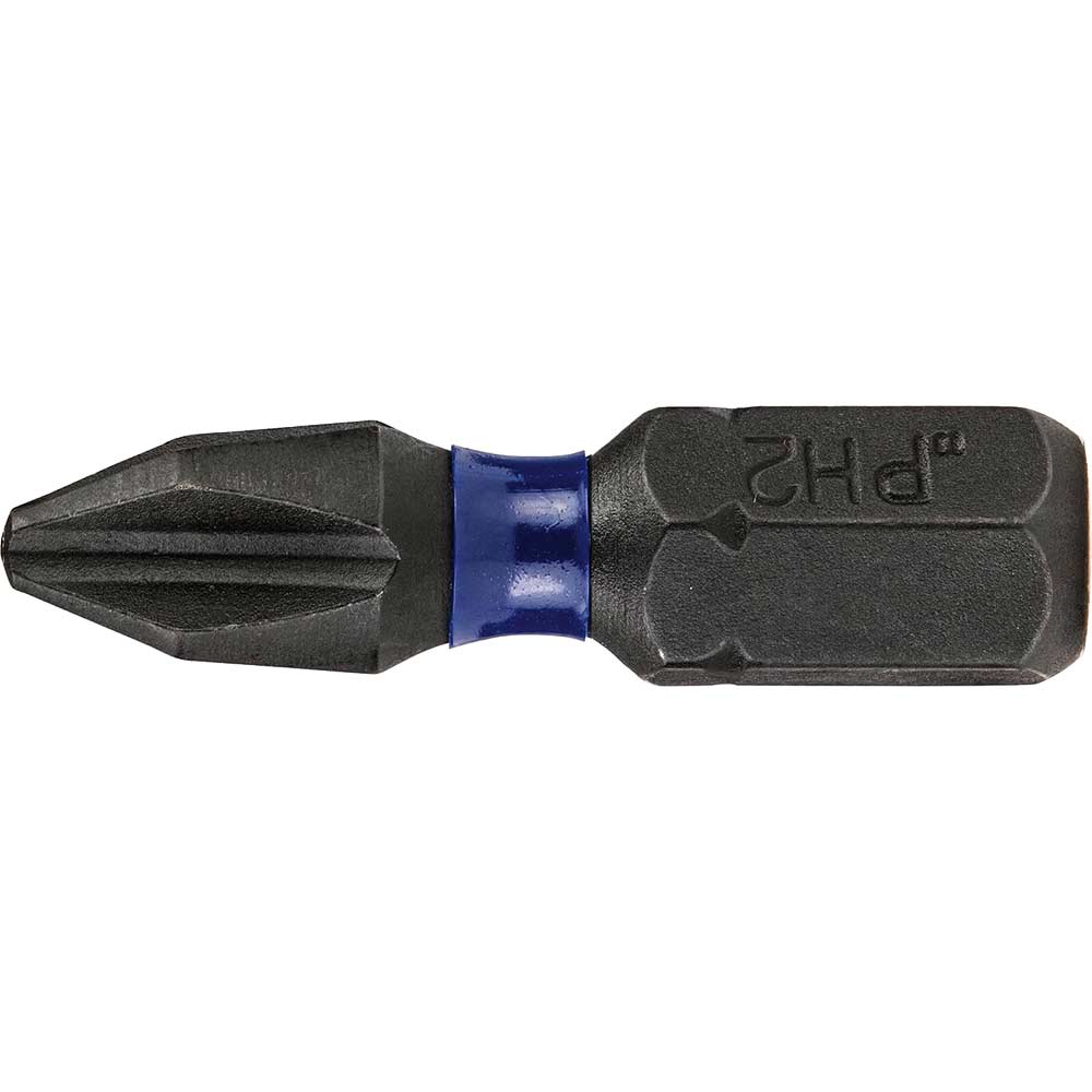 Irwin Impact Pro Performance Phillips Screwdriver Bits PH2 25mm Pack of 10
