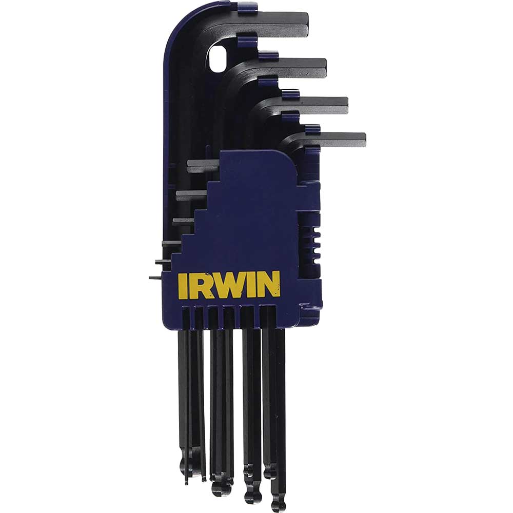 Image of Irwin T10757 10 Piece Long Arm Ball End Hex Key Set