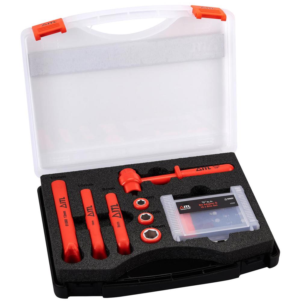 ITL 19 Piece 1/4" Drive Insulated Socket and Spanner Set 1/4