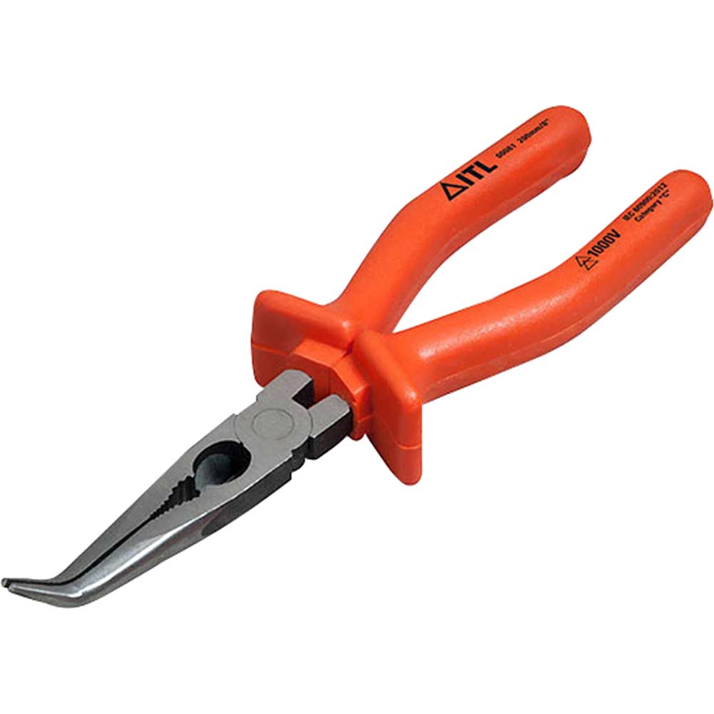 Insulated Bent Nose Pliers