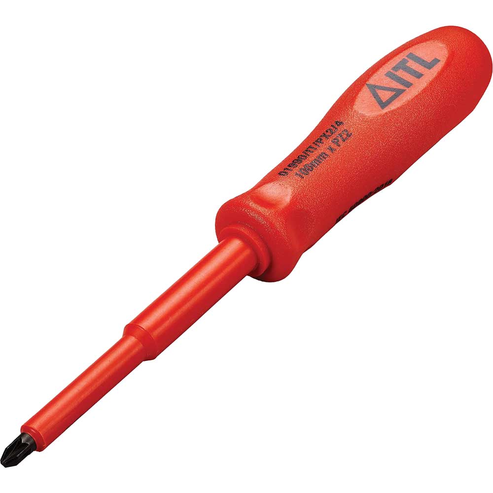 Image of ITL Insulated Pozi Screwdriver PZ2 100mm