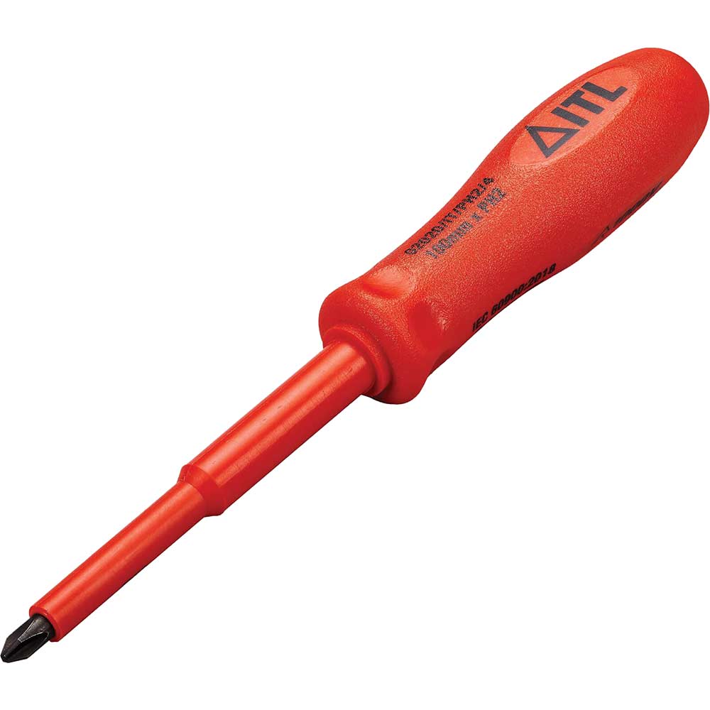 Image of ITL Insulated Phillips Screwdriver PH2 100mm