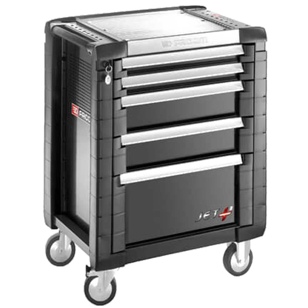 Image of Facom JET+ 5 Drawer Tool Roller Cabinet Black