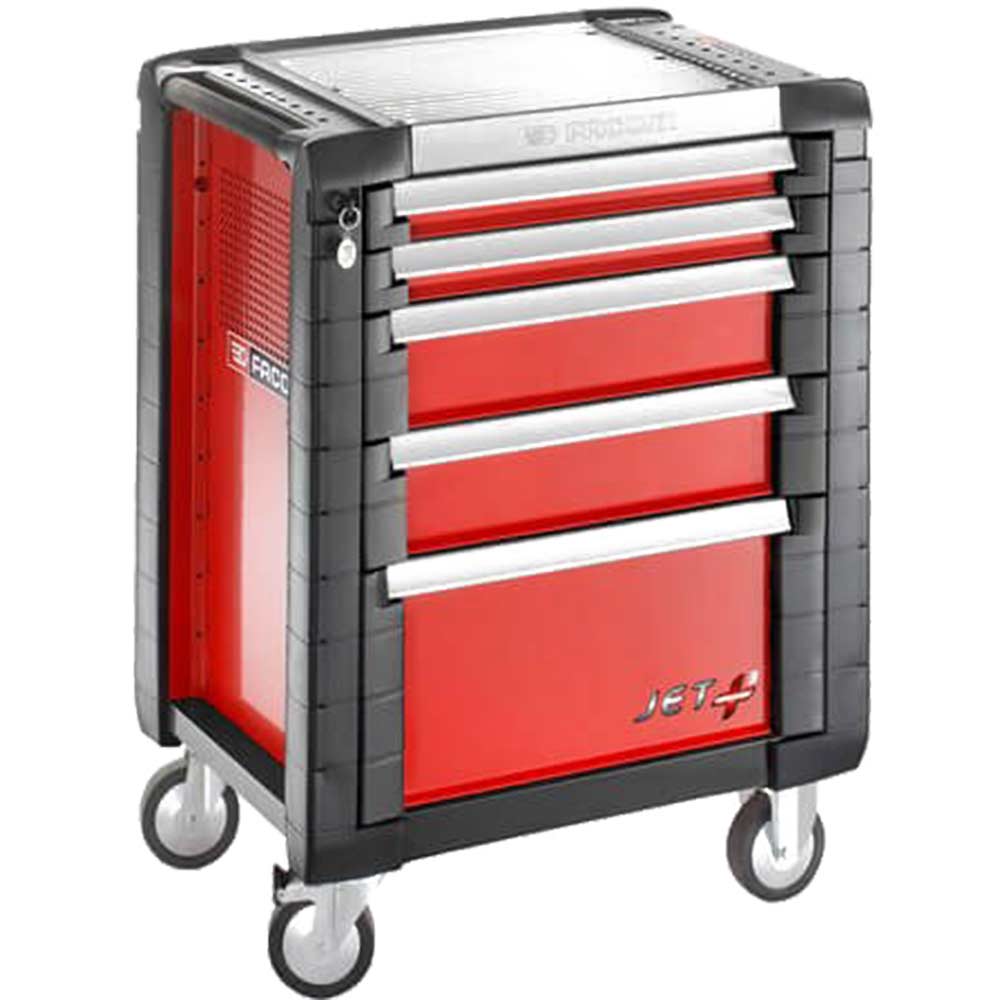 Facom JET+ 5 Drawer Tool Roller Cabinet Red