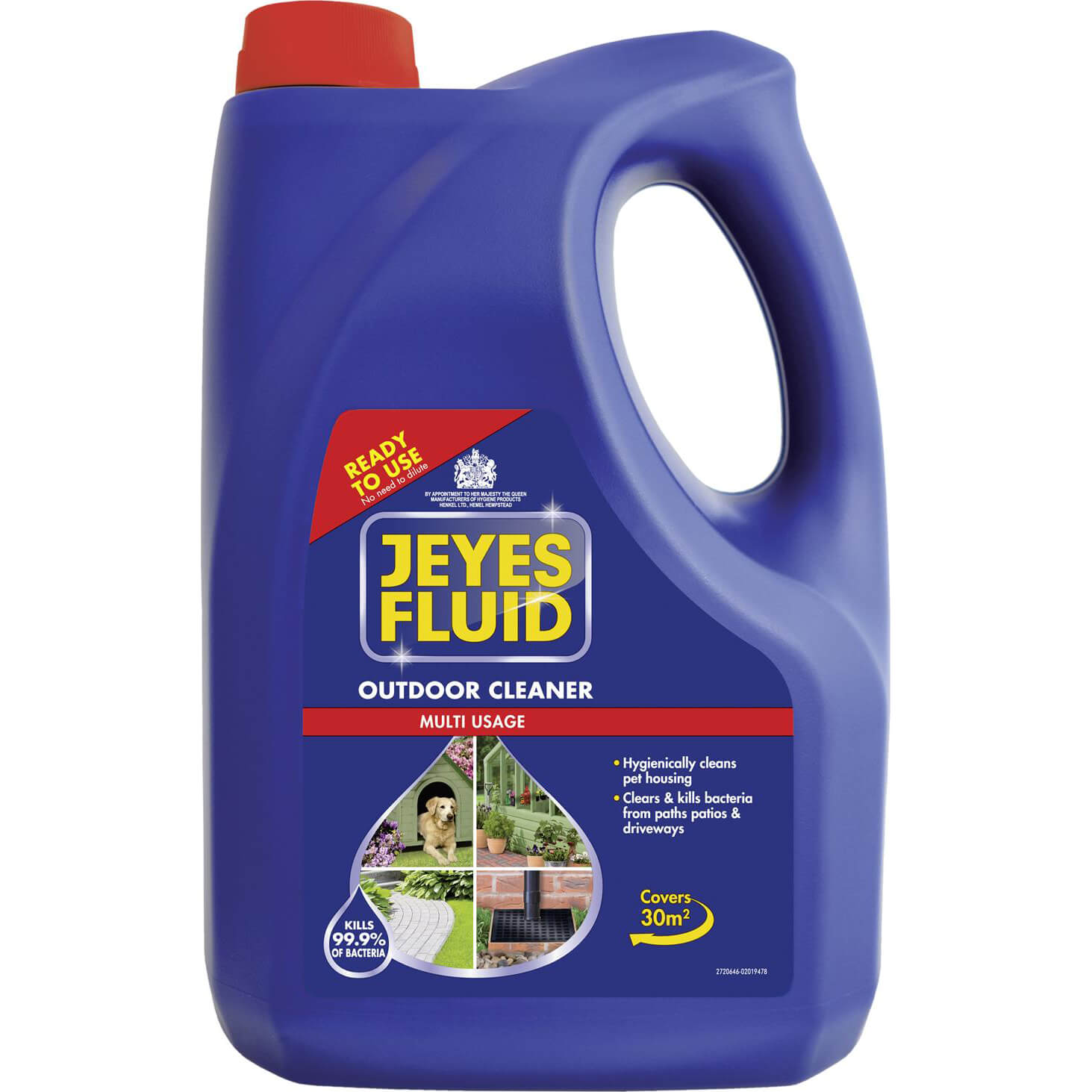 Photos - Other household chemicals Jeyes Fluid Ready To Use 4l JEY2720150