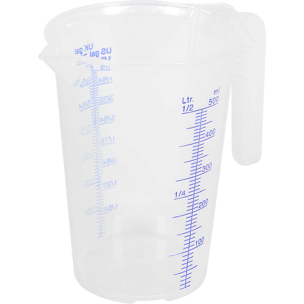 Sealey Translucent Measuring Jug 500ml