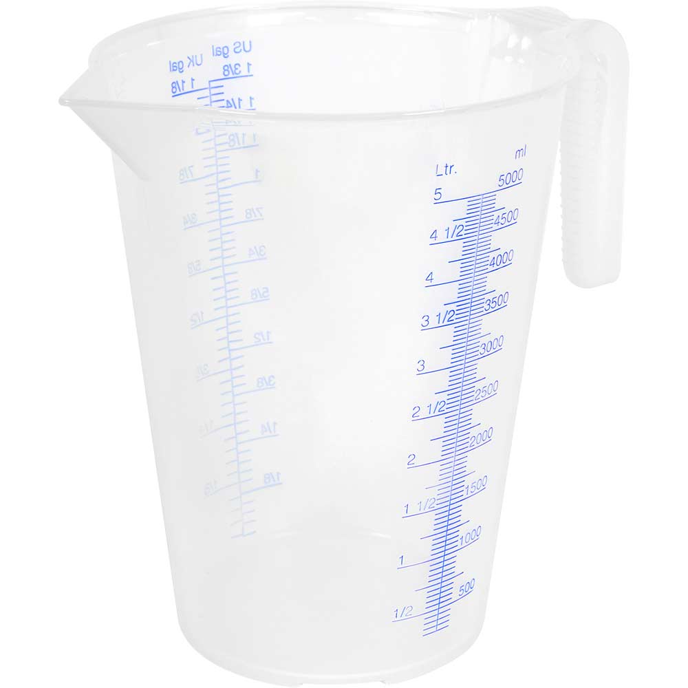 Sealey Translucent Measuring Jug 5l