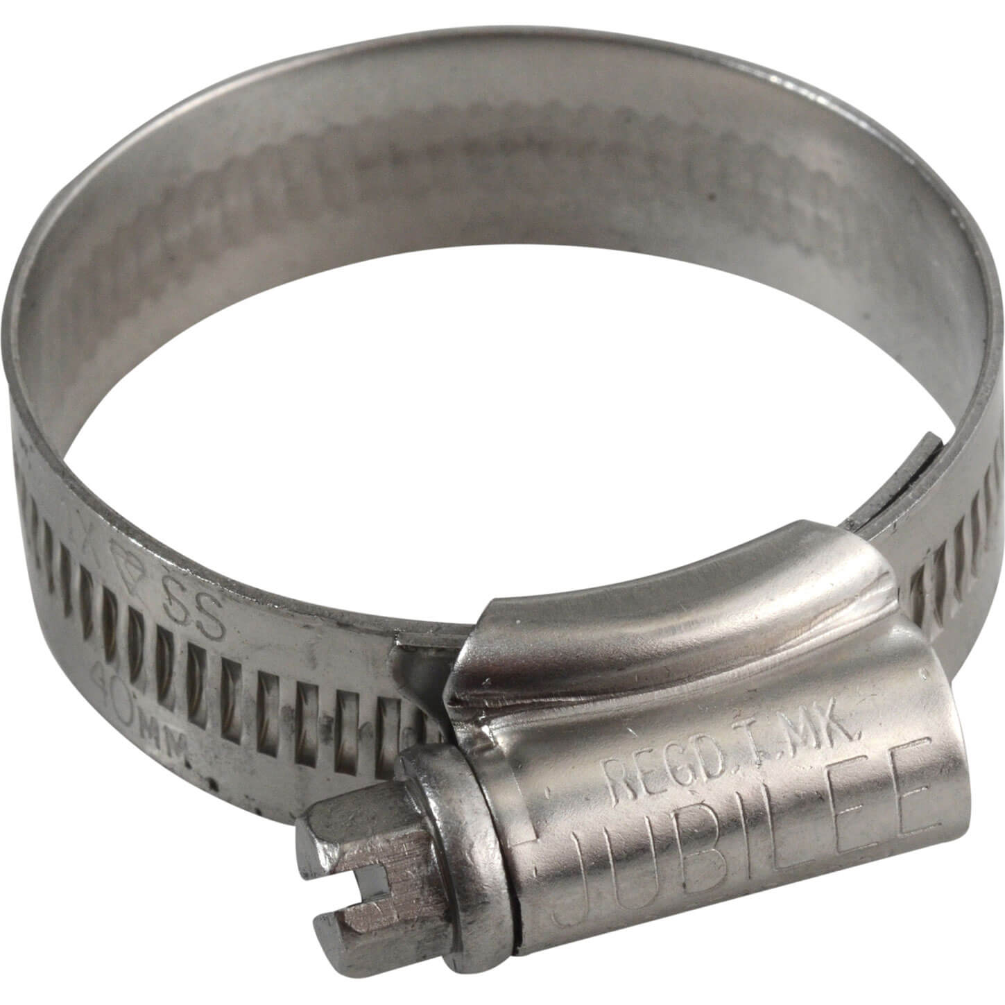 Image of Jubilee Stainless Steel Hose Clip 30mm - 40mm Pack of 1
