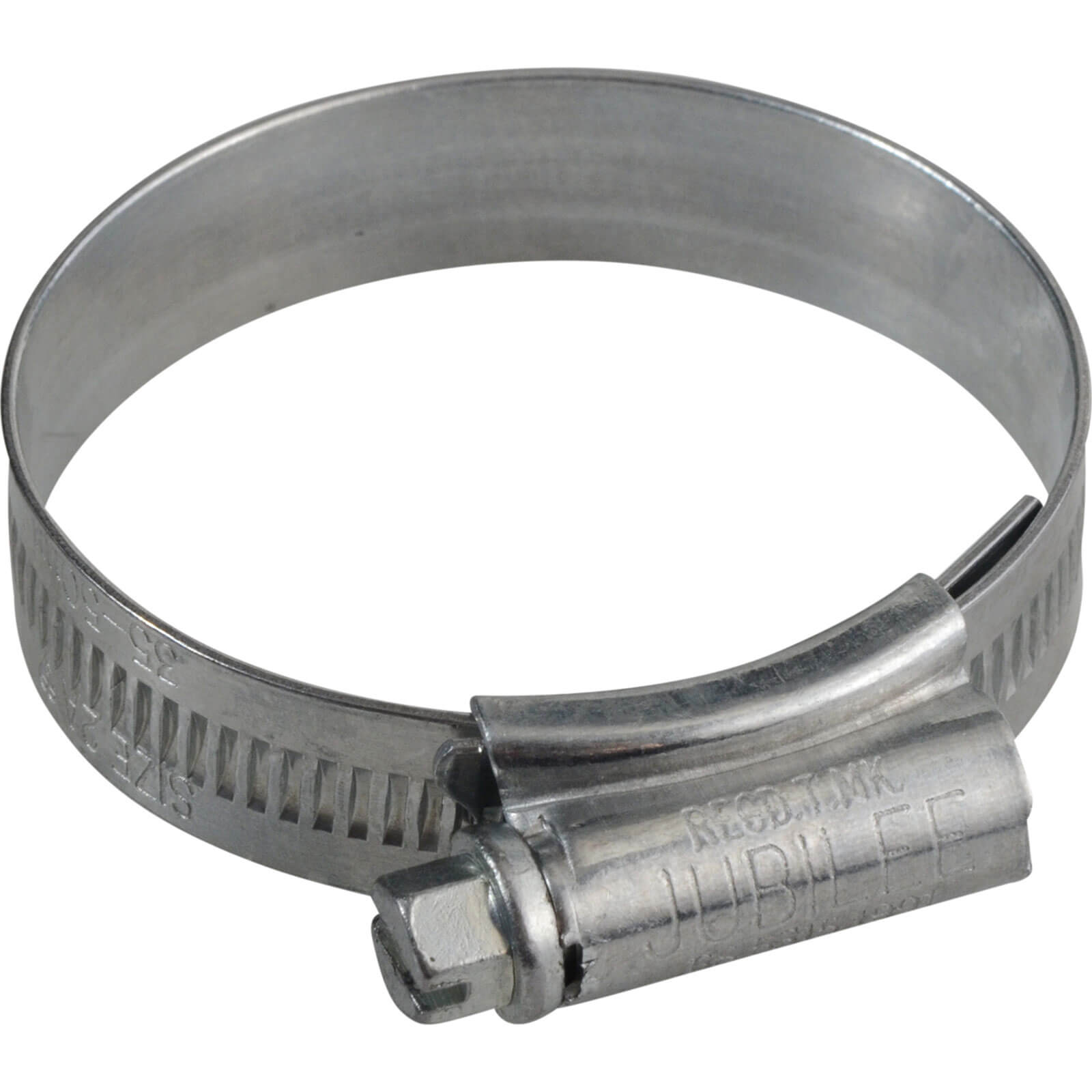 Photos - Nail / Screw / Fastener Jubilee Zinc Plated Hose Clip 35mm - 50mm Pack of 1 2AMS 