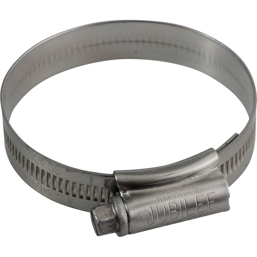 Jubilee Stainless Steel Hose Clip 45mm - 60mm Pack of 1