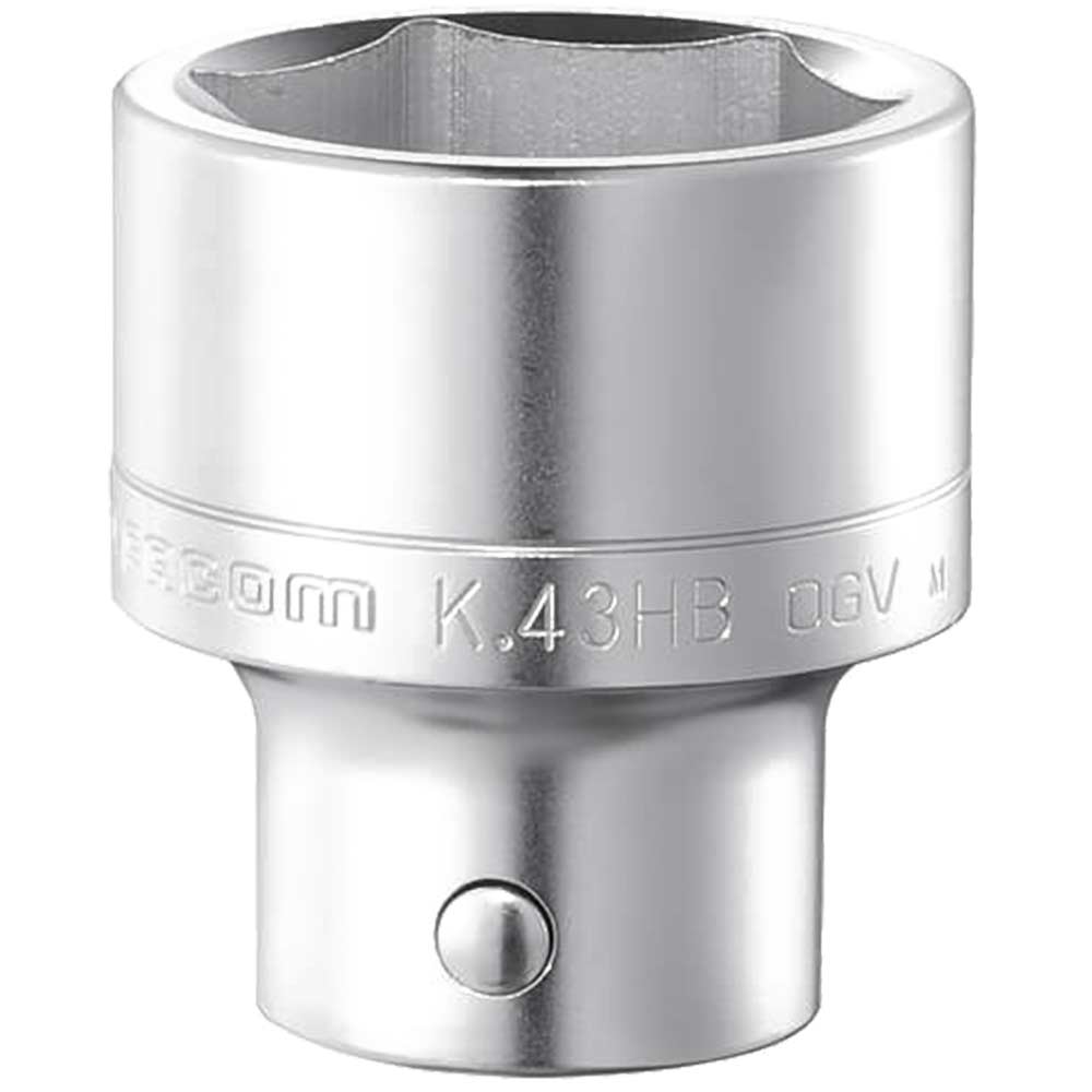 Facom 3/4" Drive Quick Release Hexagon Socket Metric 3/4" 35mm