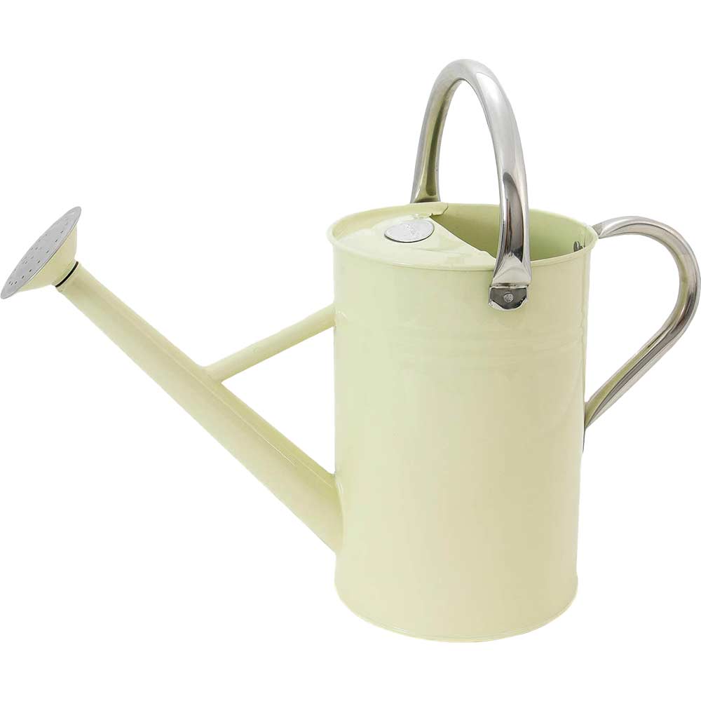 Image of Kent & Stowe Metal Watering Can Vintage Cream 4.5l