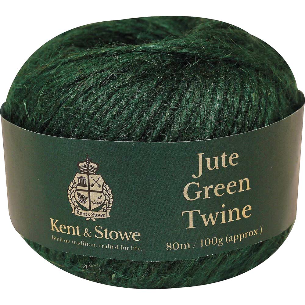 Image of Kent and Stowe Jute Garden Twine Green 80m