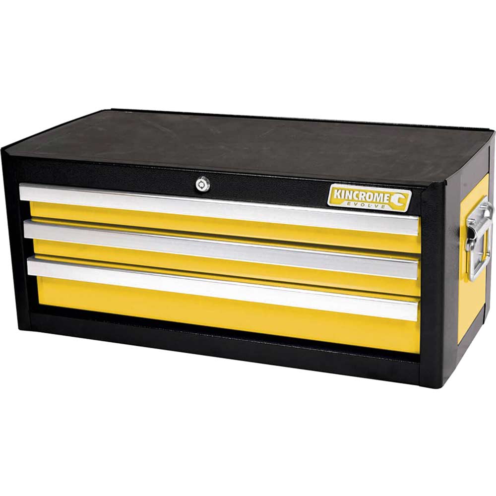 Image of Kincrome Evolve 3 Drawer Add On Tool Chest Yellow