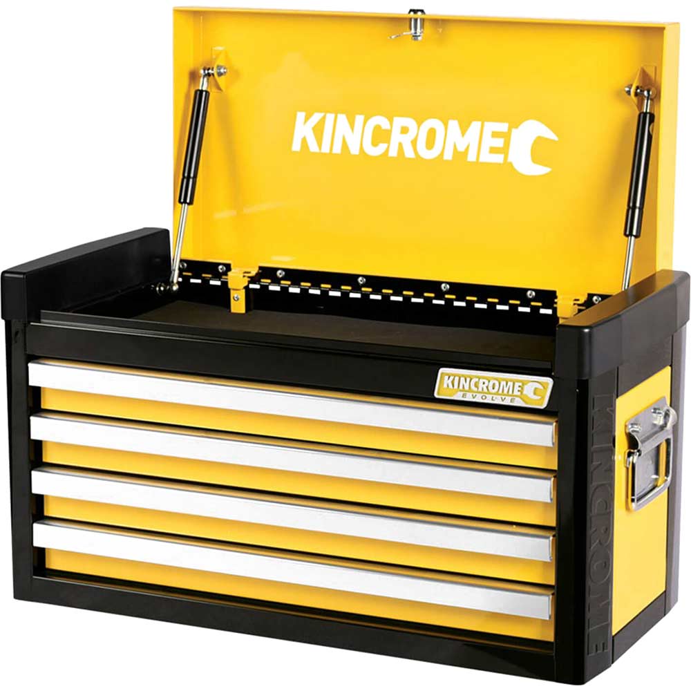 Image of Kincrome Evolve 4 Drawer Tool Chest Yellow