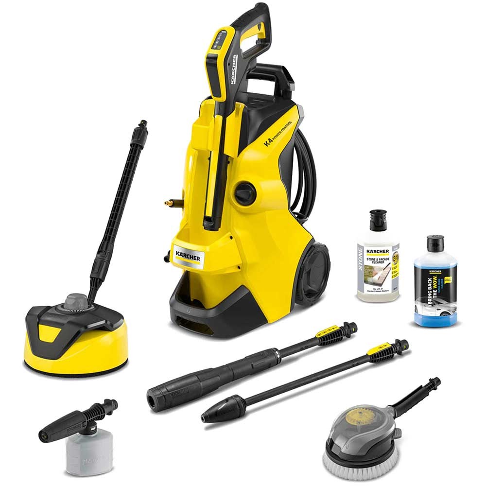 Karcher K4 Power Control Car Home Pressure Washer 120 Bar Pressure Washers