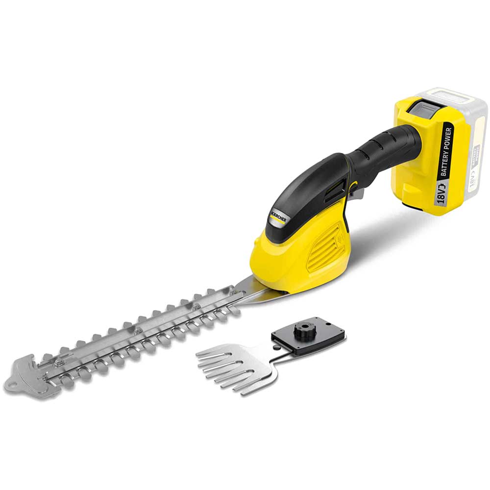 Karcher GSH 1820 18v Cordless Grass and Shrub Shears No Batteries No Battery Charger