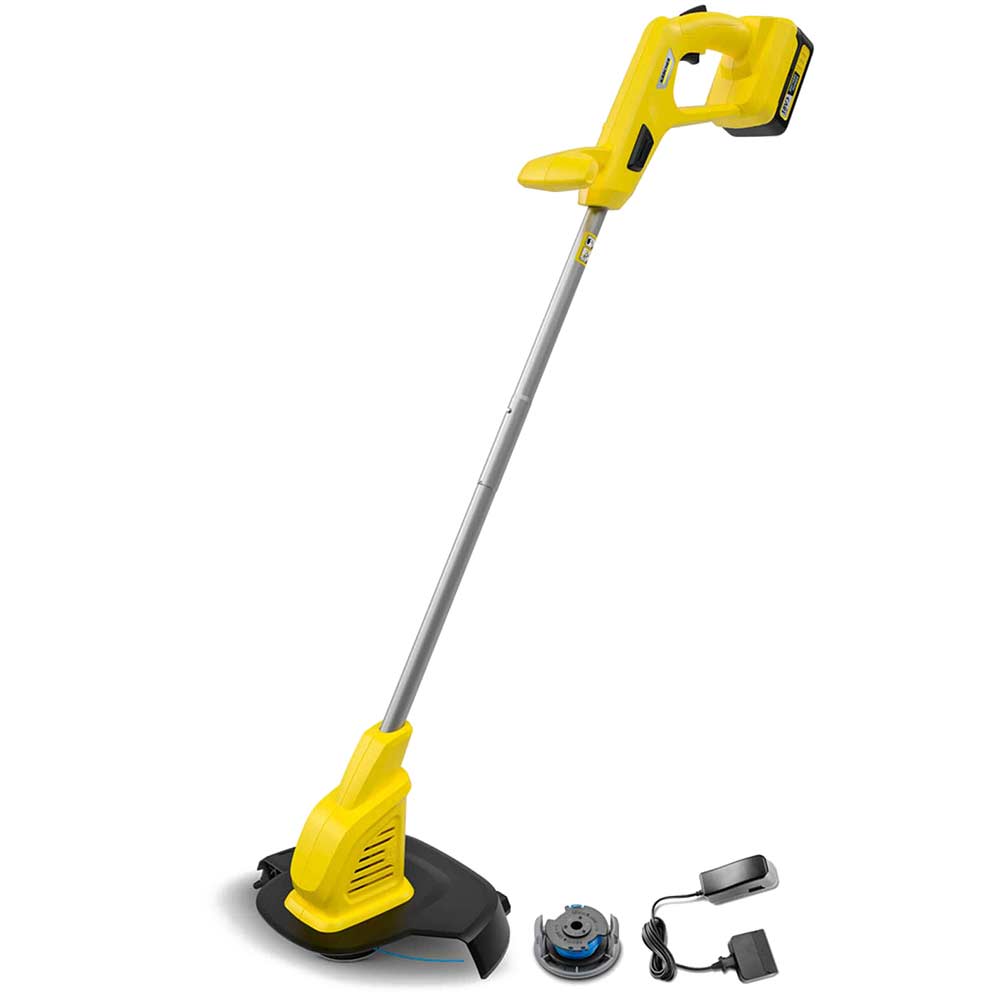 Karcher LTR 1825 18v Cordless Grass Trimmer 250mm 1 x 2.5ah Li-ion Battery Charger