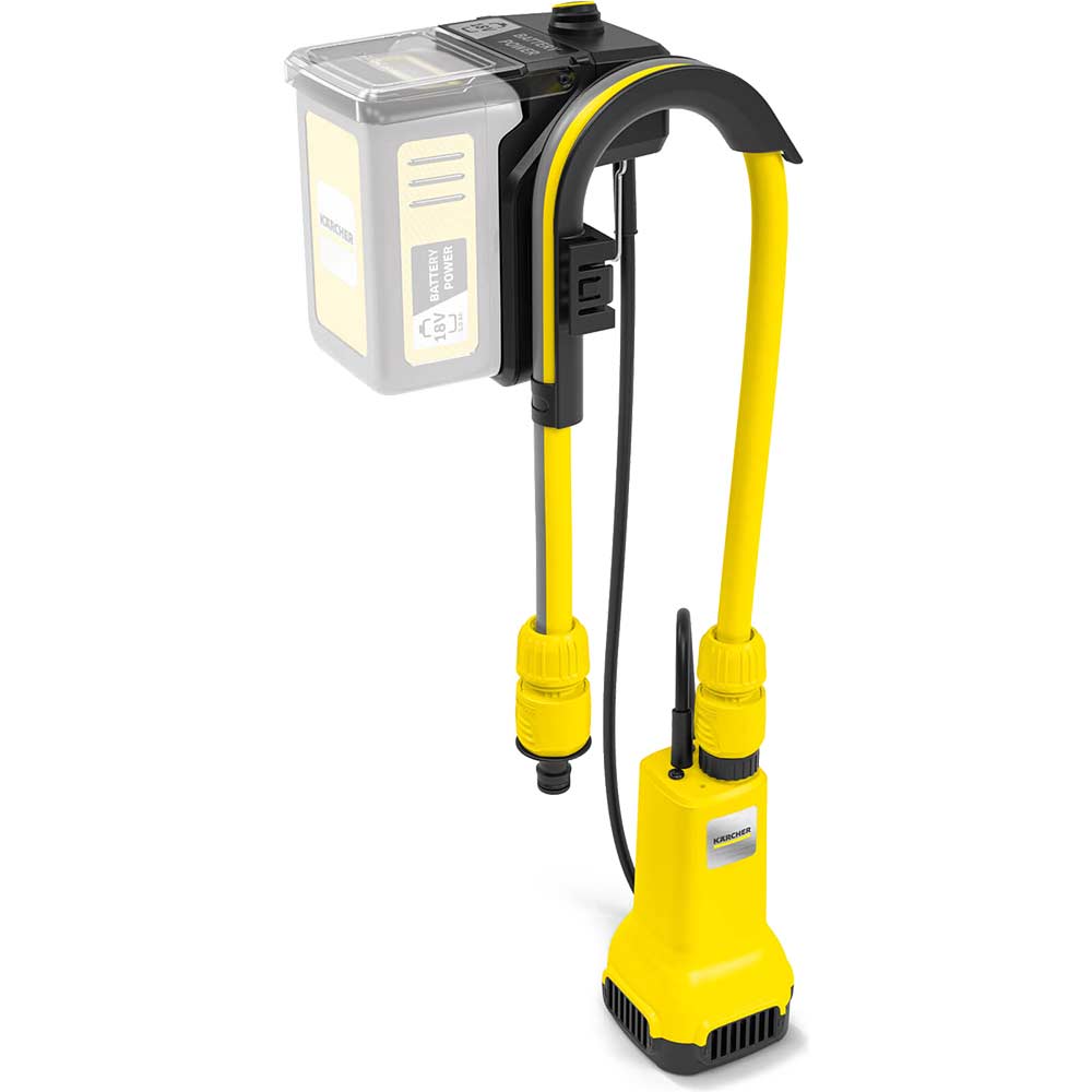 Image of Karcher BP 2.000 18v Cordless Barrel Water Pump No Batteries No Charger