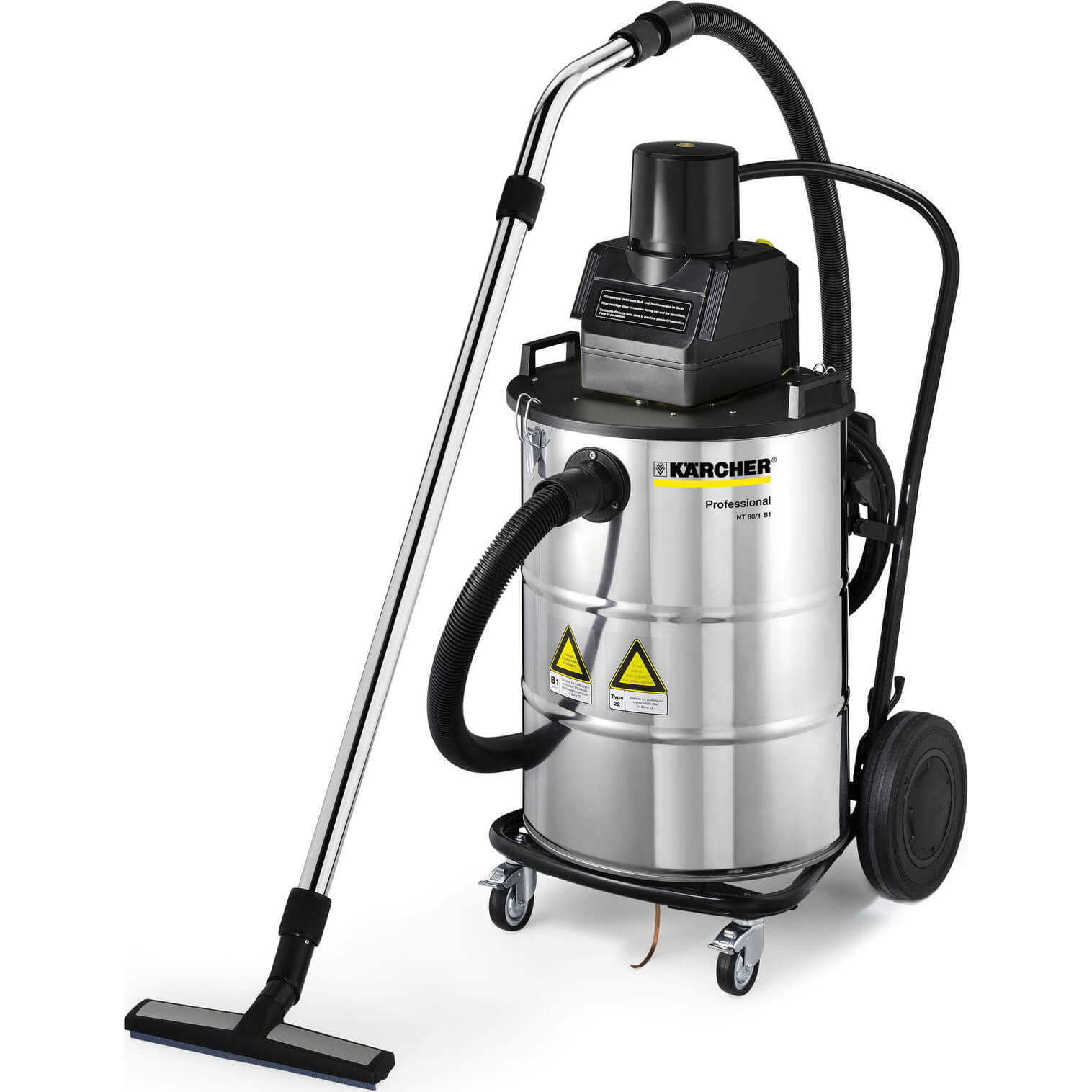 Image of Karcher NT 80/1 B1 M Class M Professional Wet and Dry Vacuum Cleaner 80L