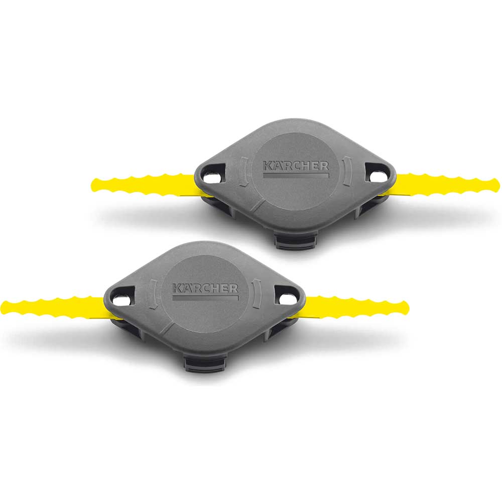 Karcher Plastic Blades for LTR 18 Grass Trimmers Pack of 2